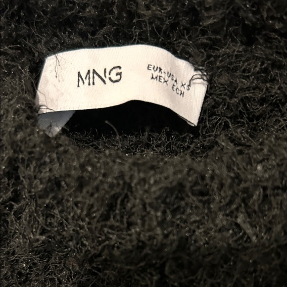 Mango Black Textured Cardigan - Picture 2 of 4